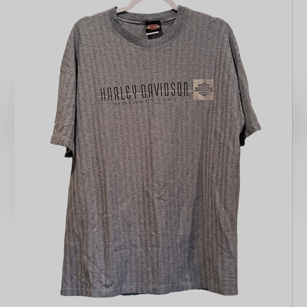 RARE VINTAGE Harley-Davidson Blue Shirt